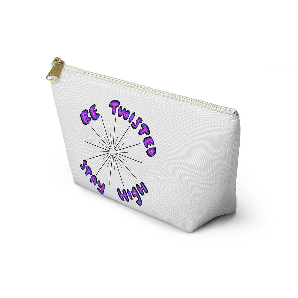 Thumbnail: TTT Merch  Accessory Pouch -"Be Twisted Stay High" 
