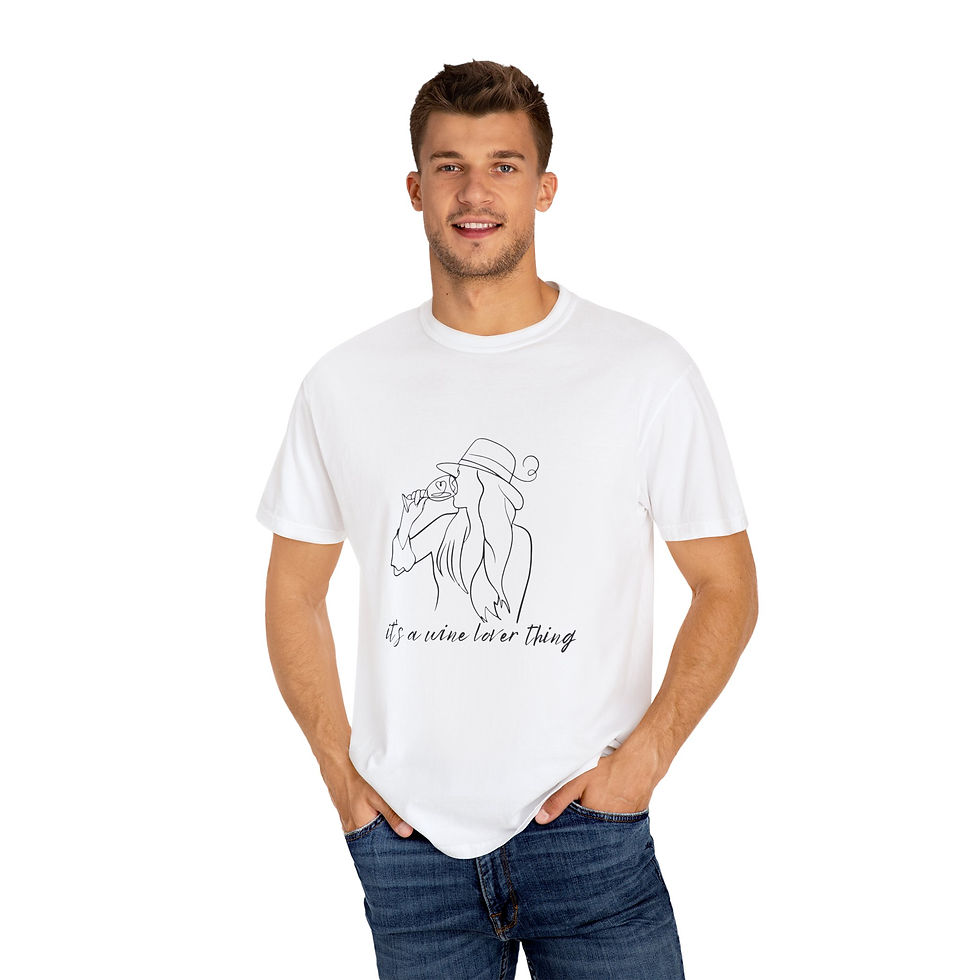 Thumbnail: Wine Lover Unisex T-Shirt
