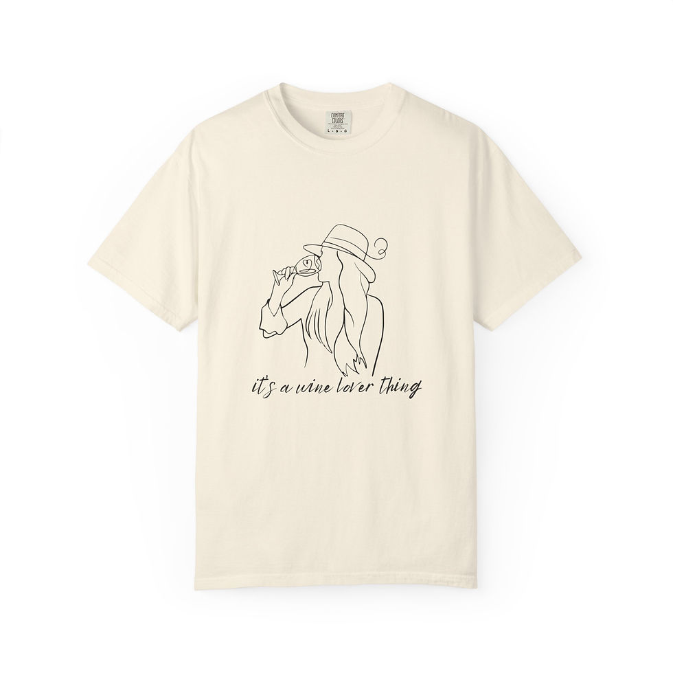 Thumbnail: Wine Lover Unisex T-Shirt
