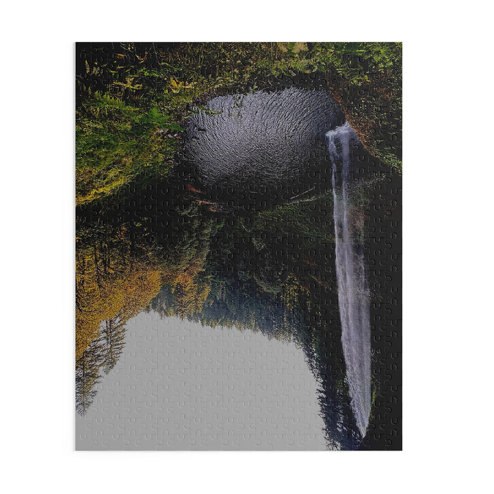 Thumbnail: Waterfall Forest Puzzle — 120/252/500-Piece 
