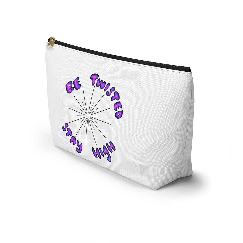 Thumbnail: TTT Merch  Accessory Pouch -"Be Twisted Stay High" 