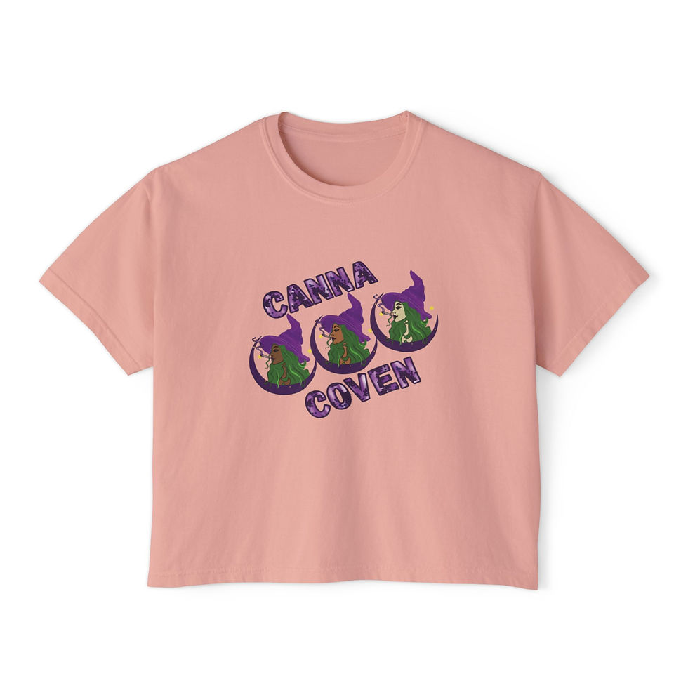 Thumbnail: Canna Coven Women's Boxy Tee
