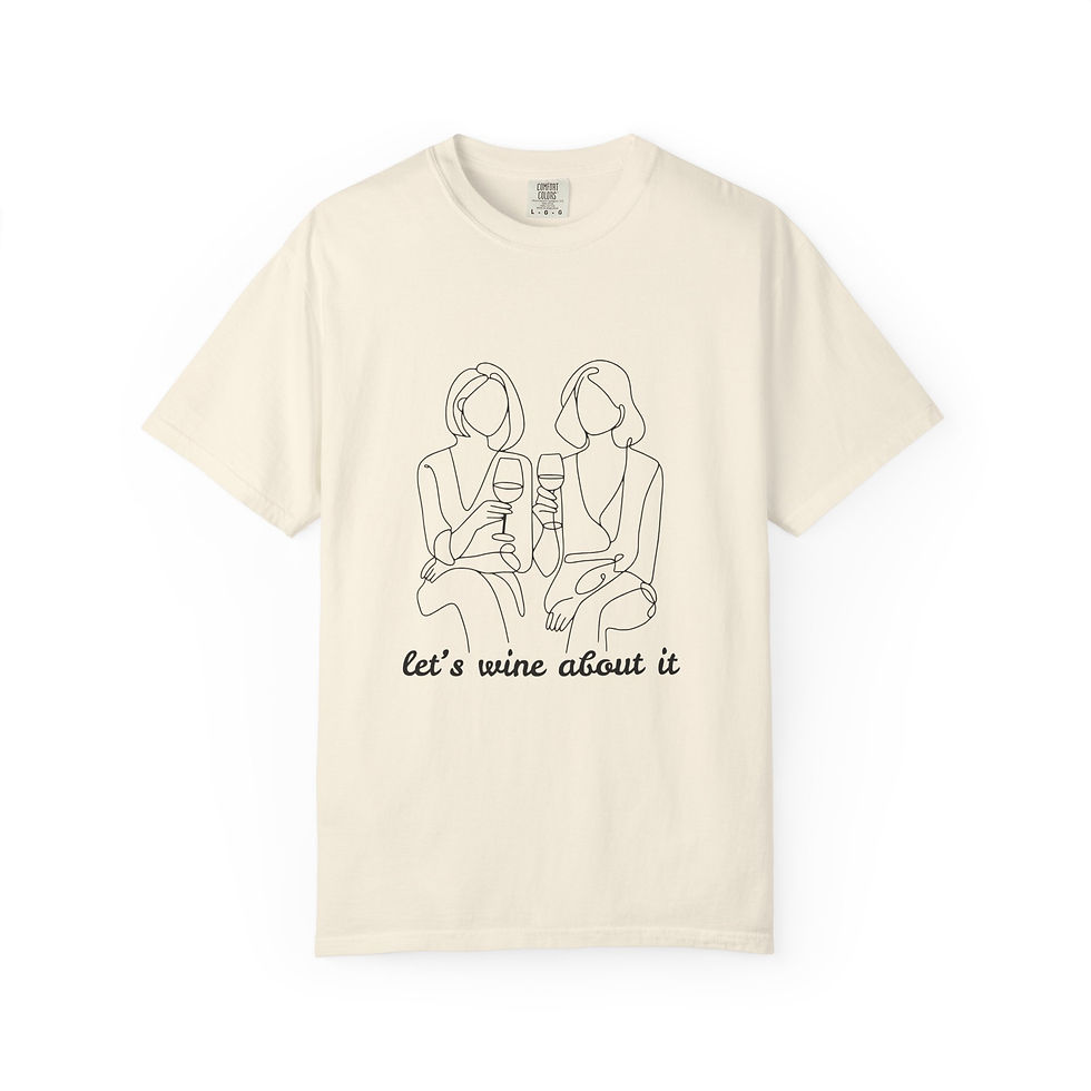 Thumbnail: Wine-Themed Unisex T-Shirt 