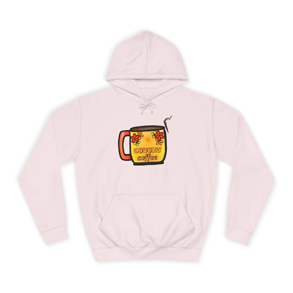 Thumbnail: Lover Hoodie 'Coughy Coffee' 