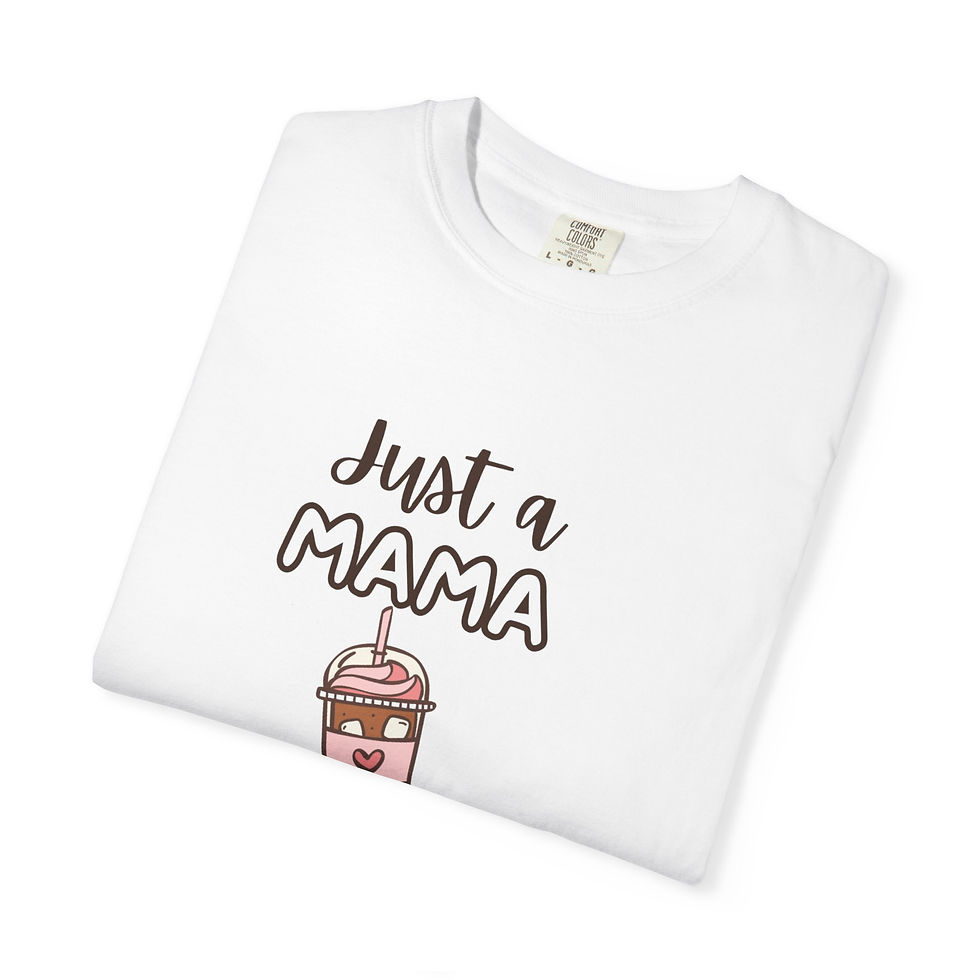 Thumbnail: Just a Mama Iced Coffee T-Shirt
