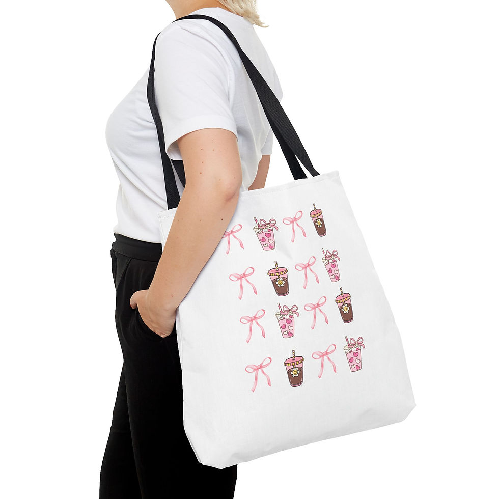 Thumbnail: Cute Coffee Tote Bag 