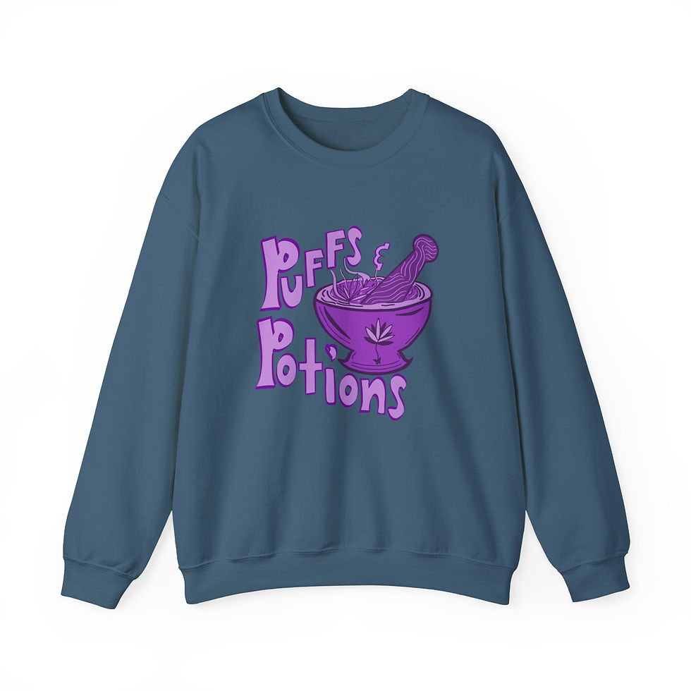 Thumbnail: Puffs & Potions Crewneck Sweatshirt