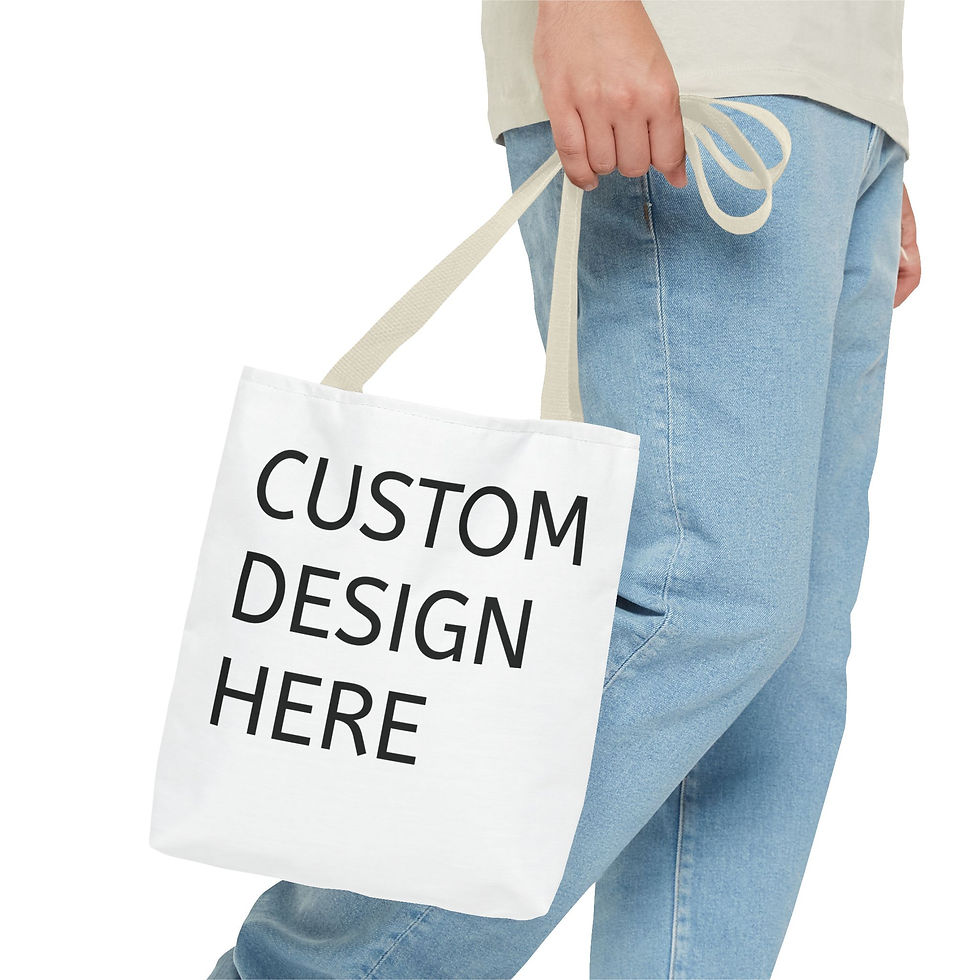 Thumbnail: Custom Design Tote Bag 