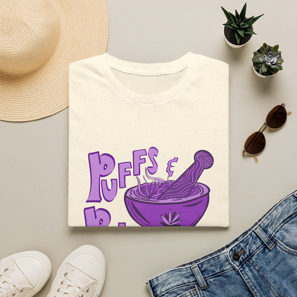 Thumbnail: Puffs n potions Halloween tee