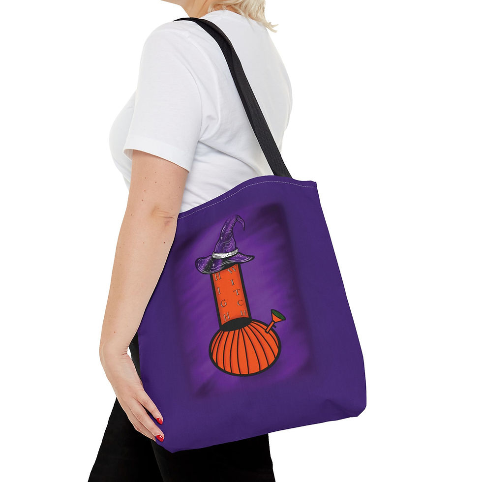 Thumbnail: Witchy Bong Tote Bag