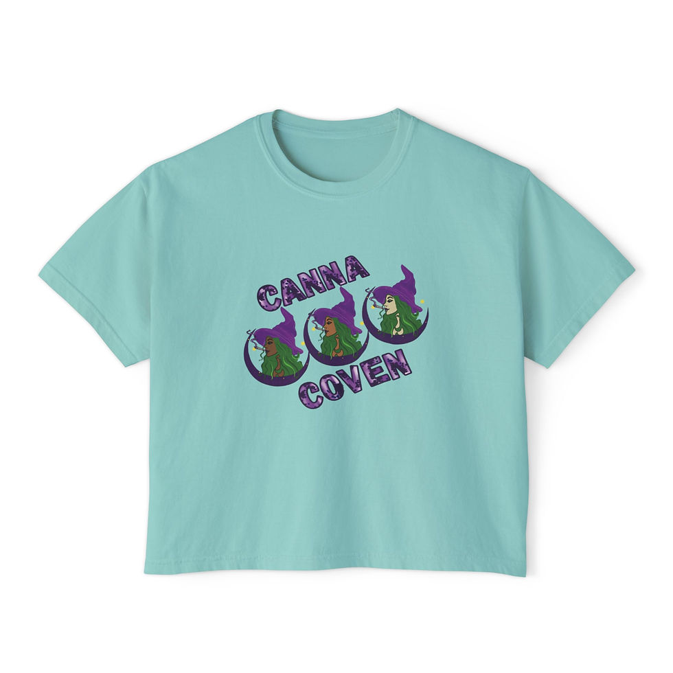 Thumbnail: Canna Coven Women's Boxy Tee
