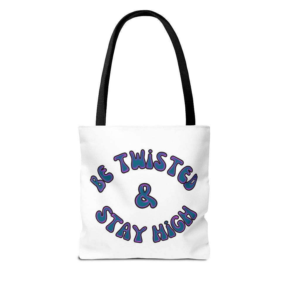 Thumbnail: TTT Merch - Be Twisted & Stay High Tote Bag 