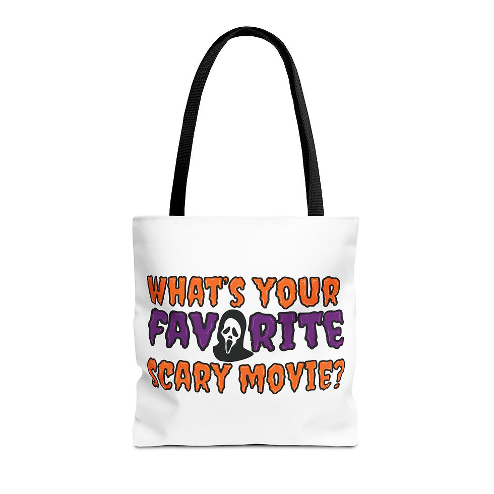 Thumbnail: Scream-Themed Tote Bag