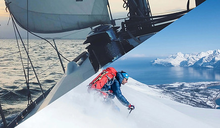 ski-et-ski-voile-en-norvege