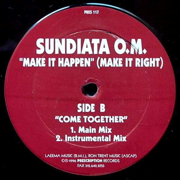 Thumbnail: Sundiata O.M. - Make It Happen (Make It Right)