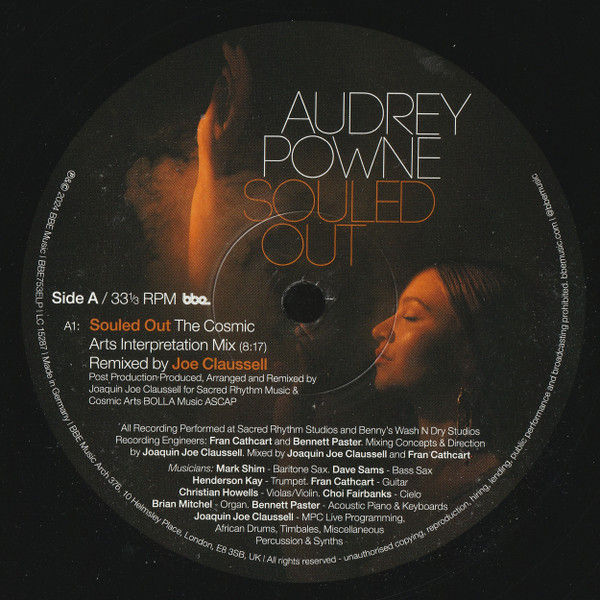 Audrey Powne – Souled Out/Feed The Fire (Joe Claussell /Atjazz & Musclecars Rmx)