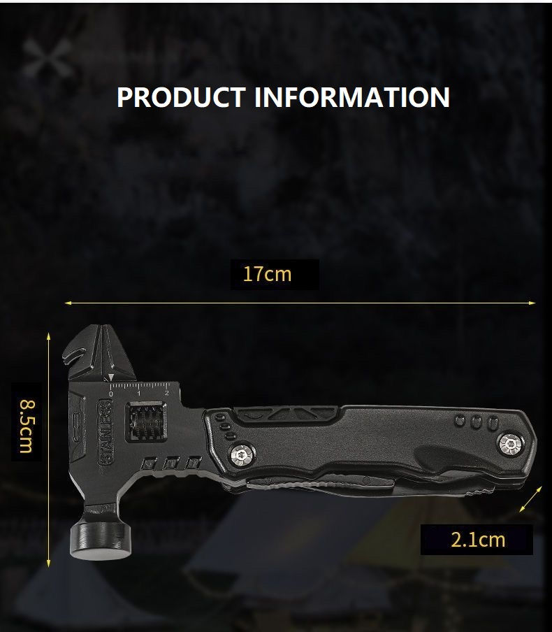 Thumbnail: Multitool Wrench Hammer