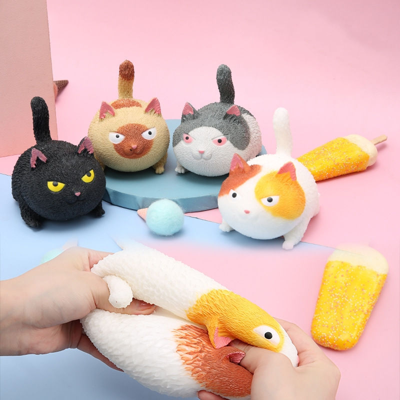 Angry Cat Stress Relief Toys