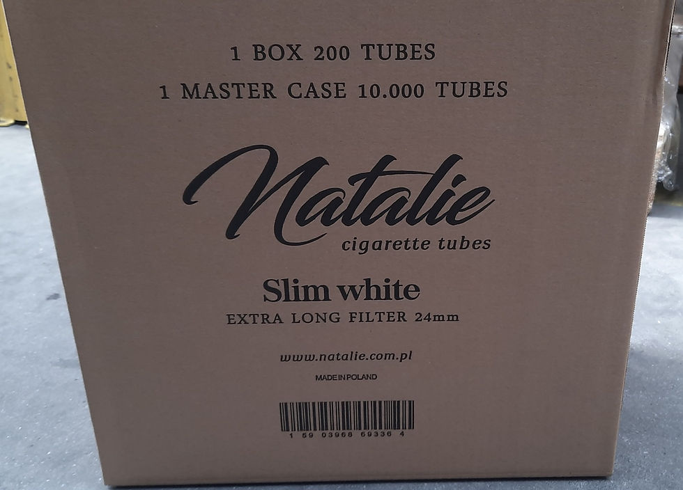 Thumbnail: Natalie Slim White 24mm Filter Tubes €1.49
