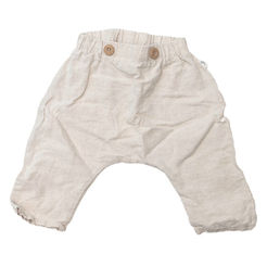 beiget pellavahousut