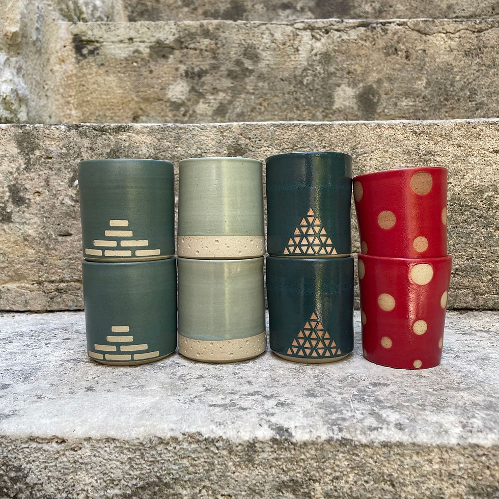 Miniature : Duo petites tasses "lunaire" (en pré-commande*)