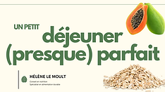 affiche d'une masterclass en nutrition animé par le Dr Helene Le Moult