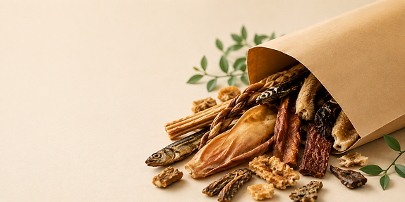 natural treat banner