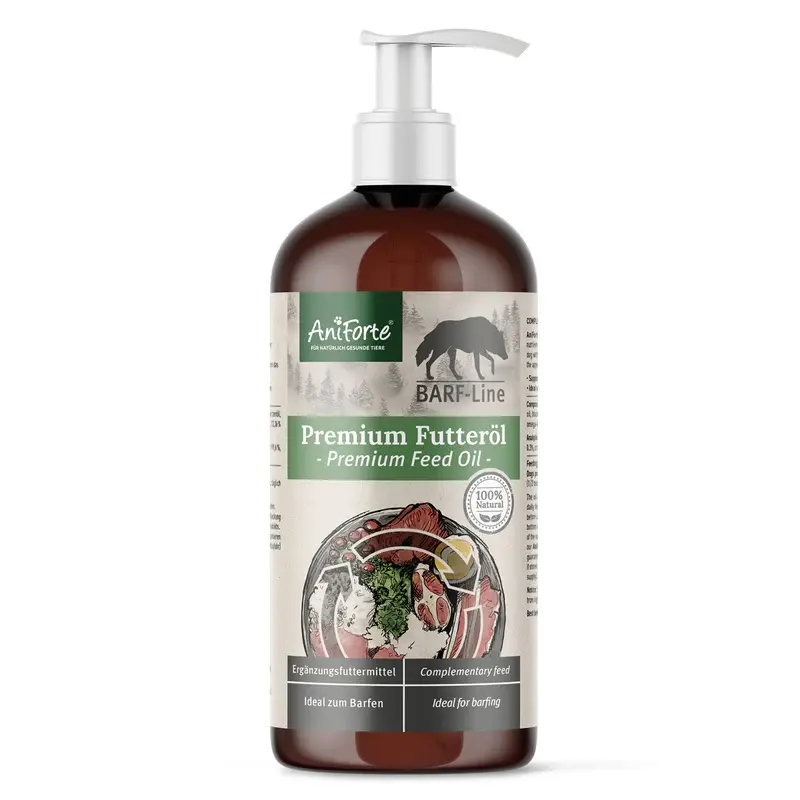 Premium Feed Oil for Dogs 500ml