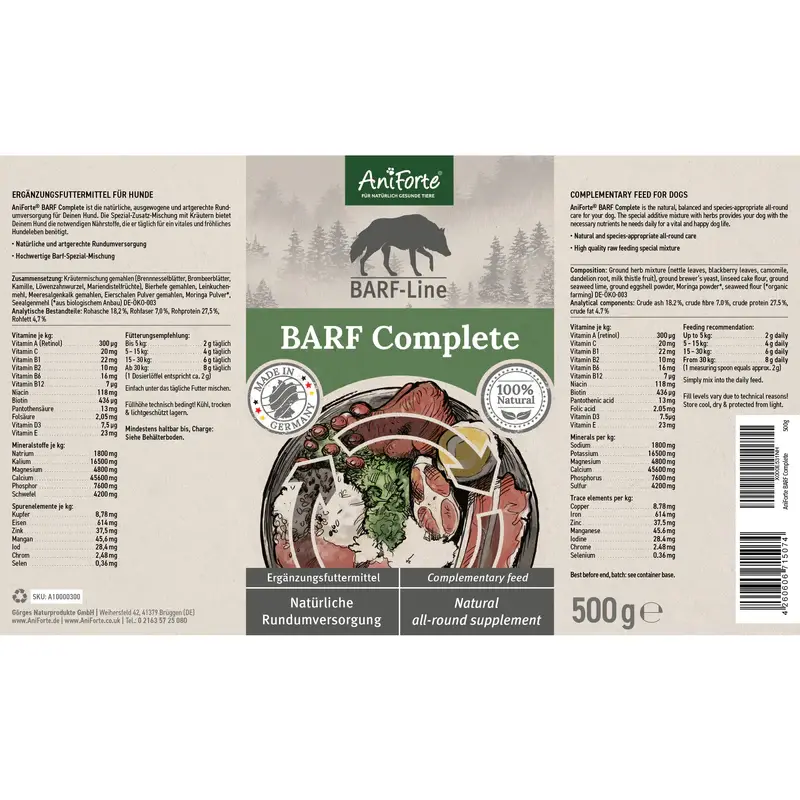 Thumbnail: BARF Complete - Raw Dog Food Supplement