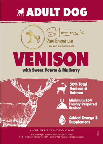 Illustration of Grain Free Venison Dog Food Coughing Up Food