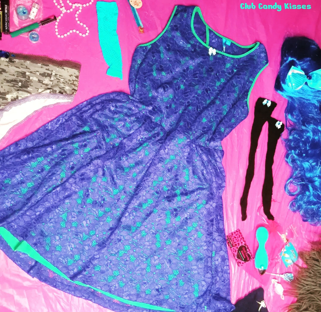Blueberry Candy Wig