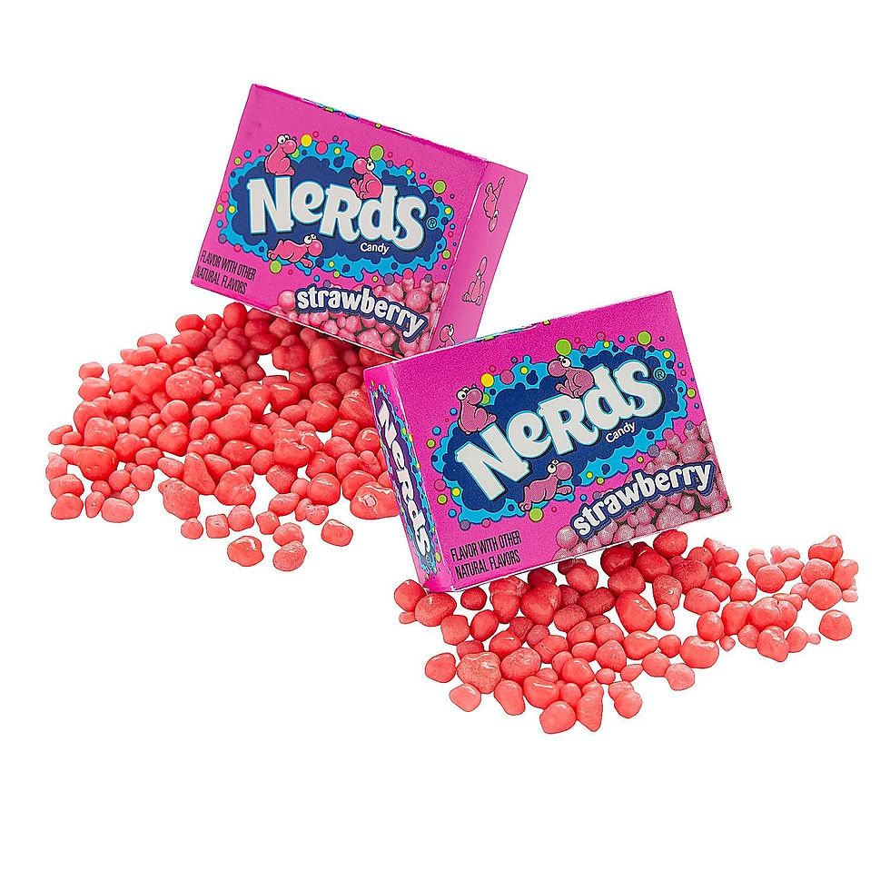pretty pink strawberry nerds~