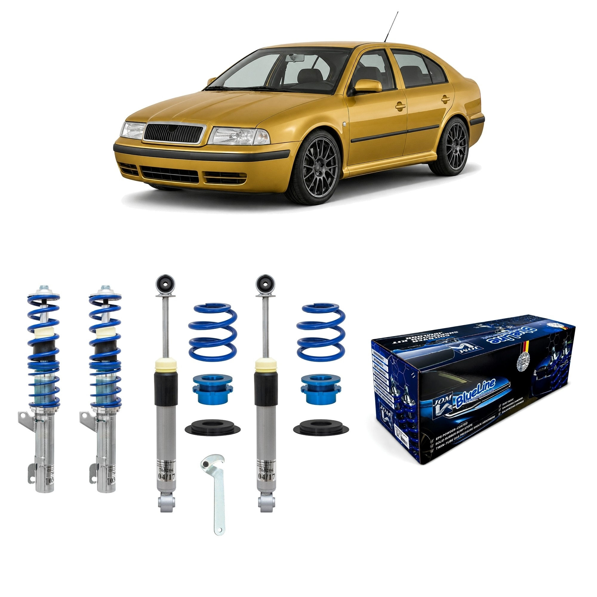 Combiné Fileté Blueline pour Octavia 4drive 1U ( 1997 - 2004 )