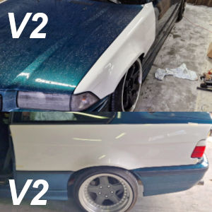Miniature : Kit type felony BMW E36 coupé ( plusieurs options)