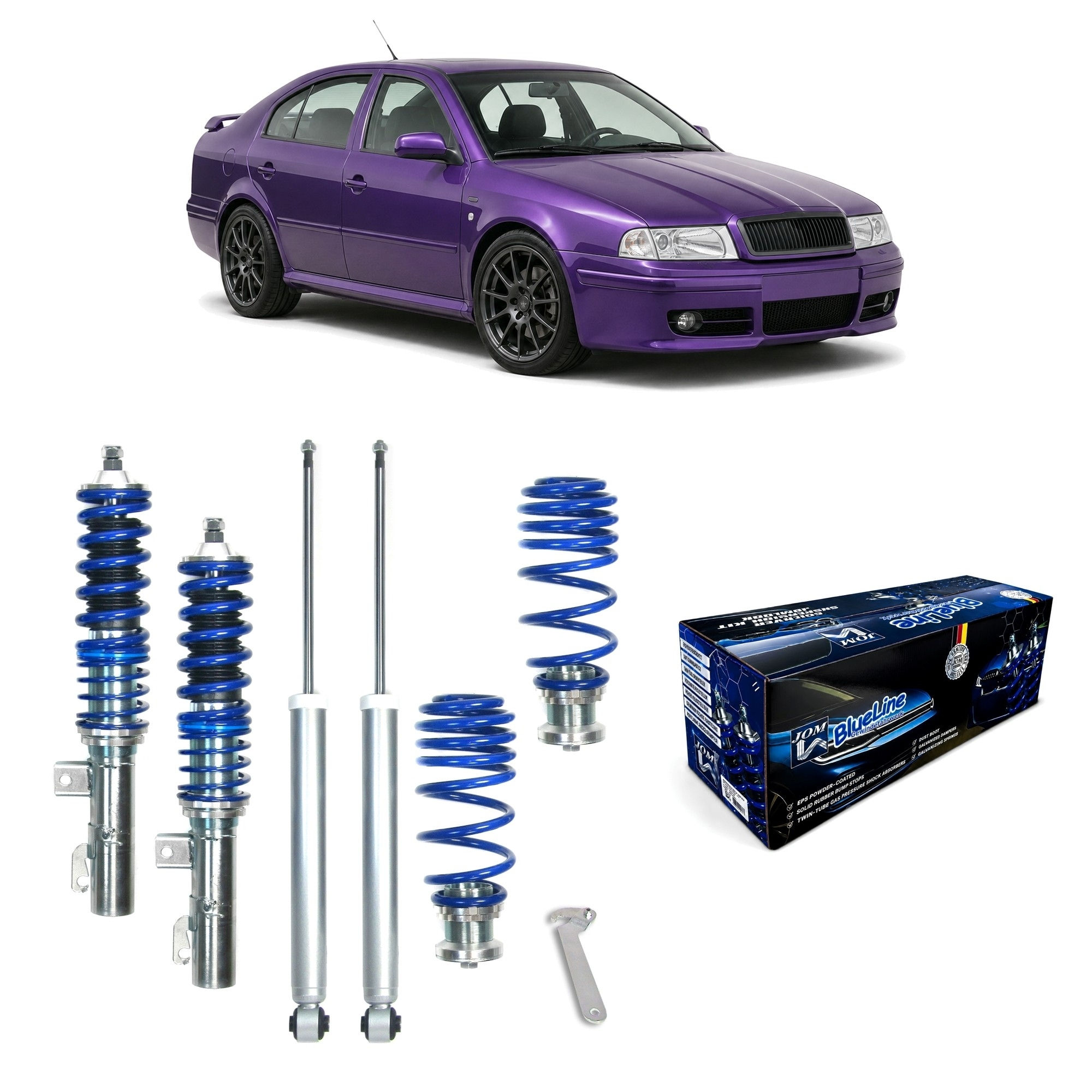Combiné Fileté Blueline pour Octavia RS 1U ( à partir de 05.2001 )