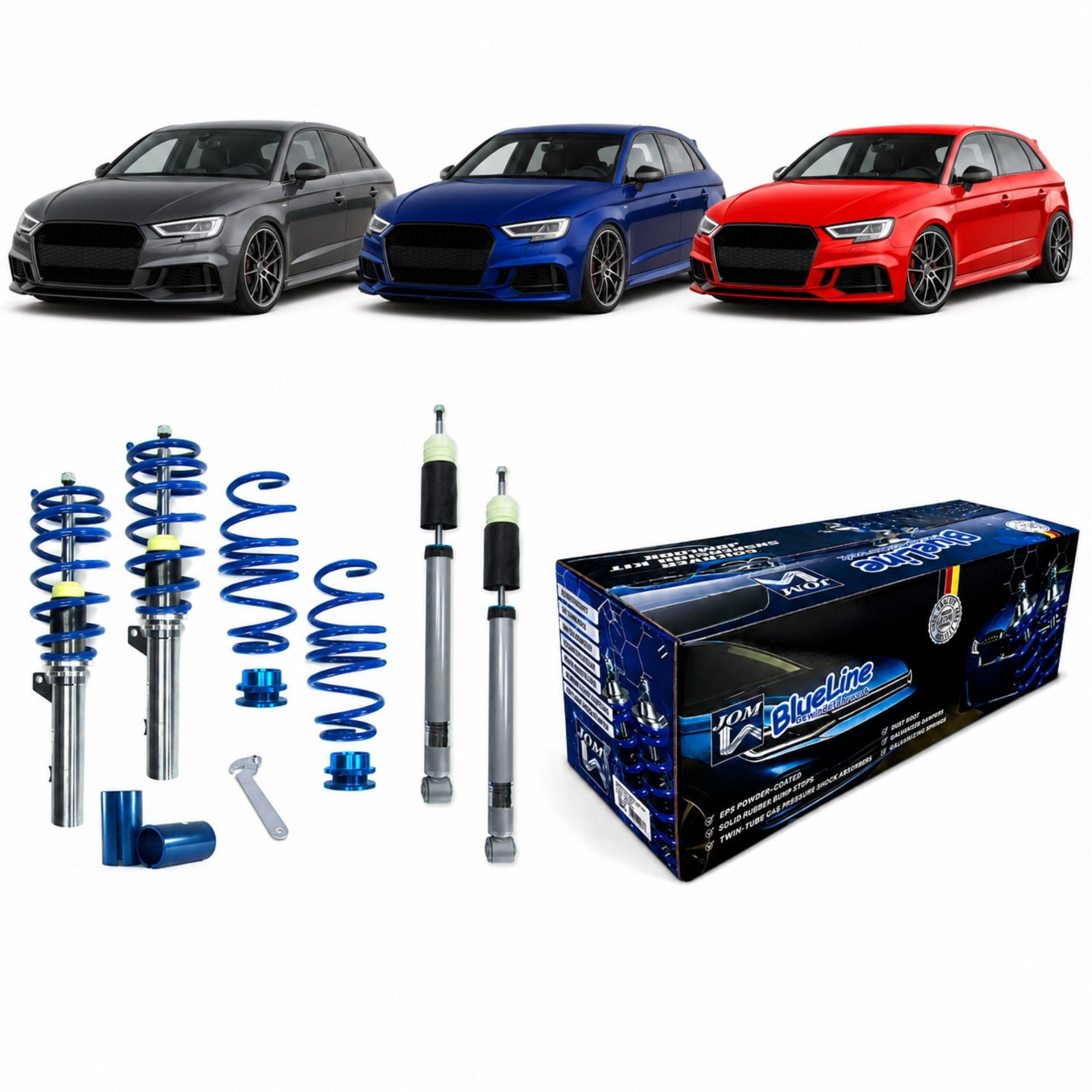 Combiné Fileté Blueline pour A3 8V ( 2012-2020 )