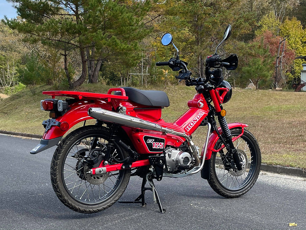 Thumbnail: Honda Trail 125 - USDM Version - Improves Performance