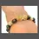Thumbnail: Feng Shui Black Obsidian Beads Bracelet Pi Xiu/ PiYao Lucky Bangle Attract Wealt