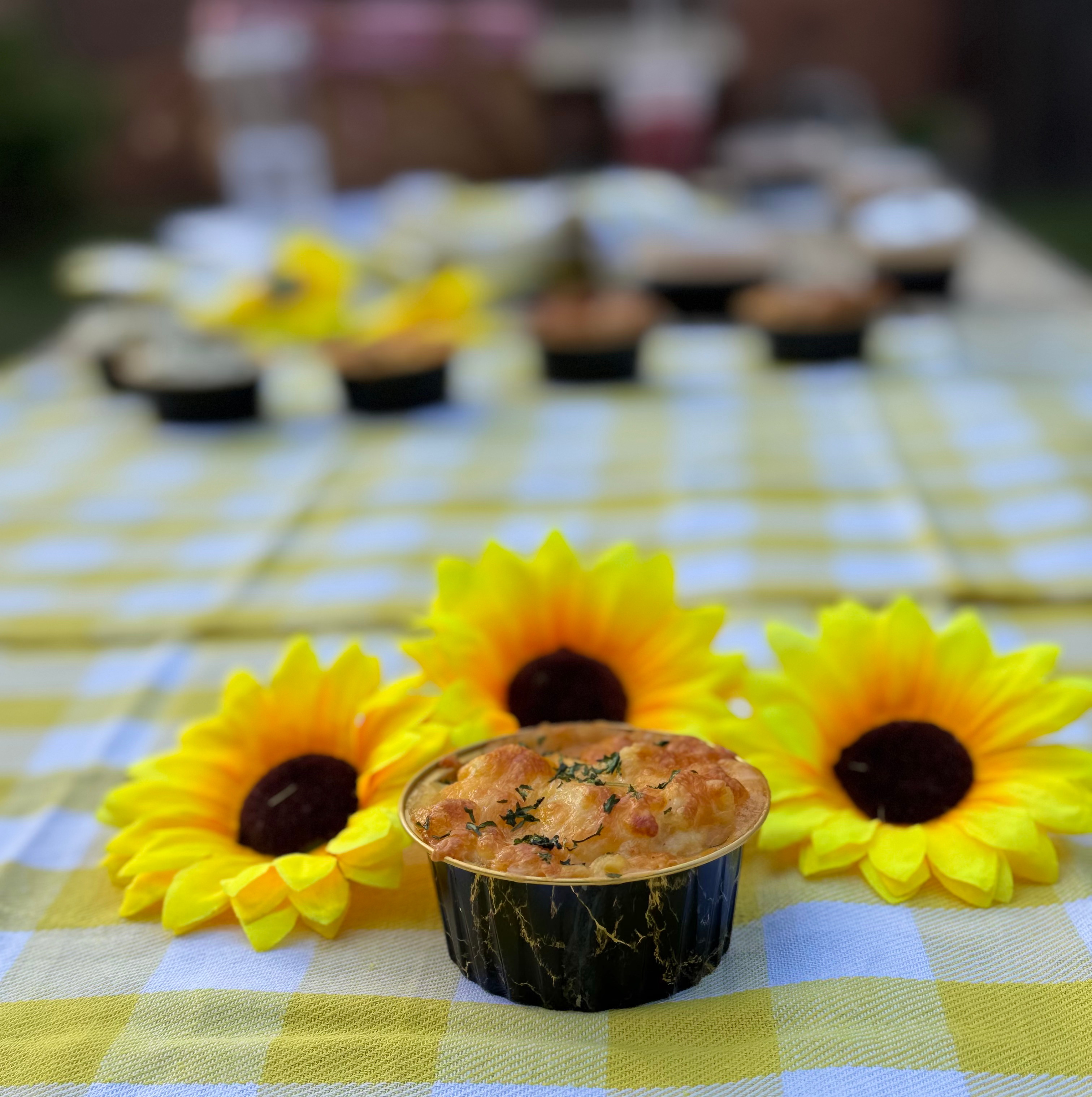 Arranged Food and Objects
