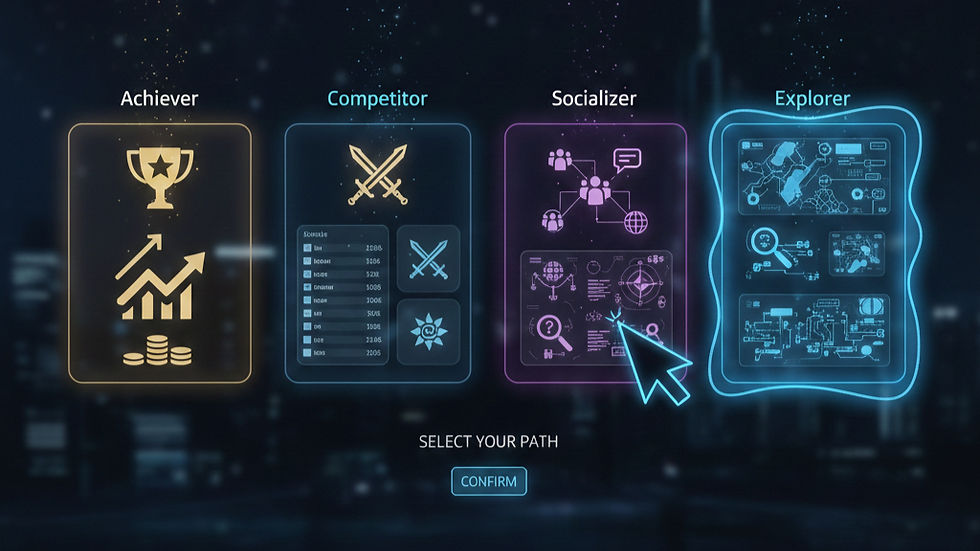 Bartle taxonomy infographic