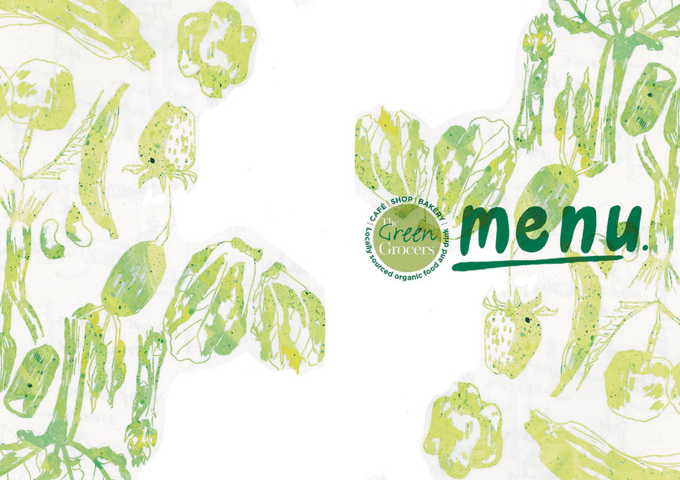 MENU FRONT AND BACK