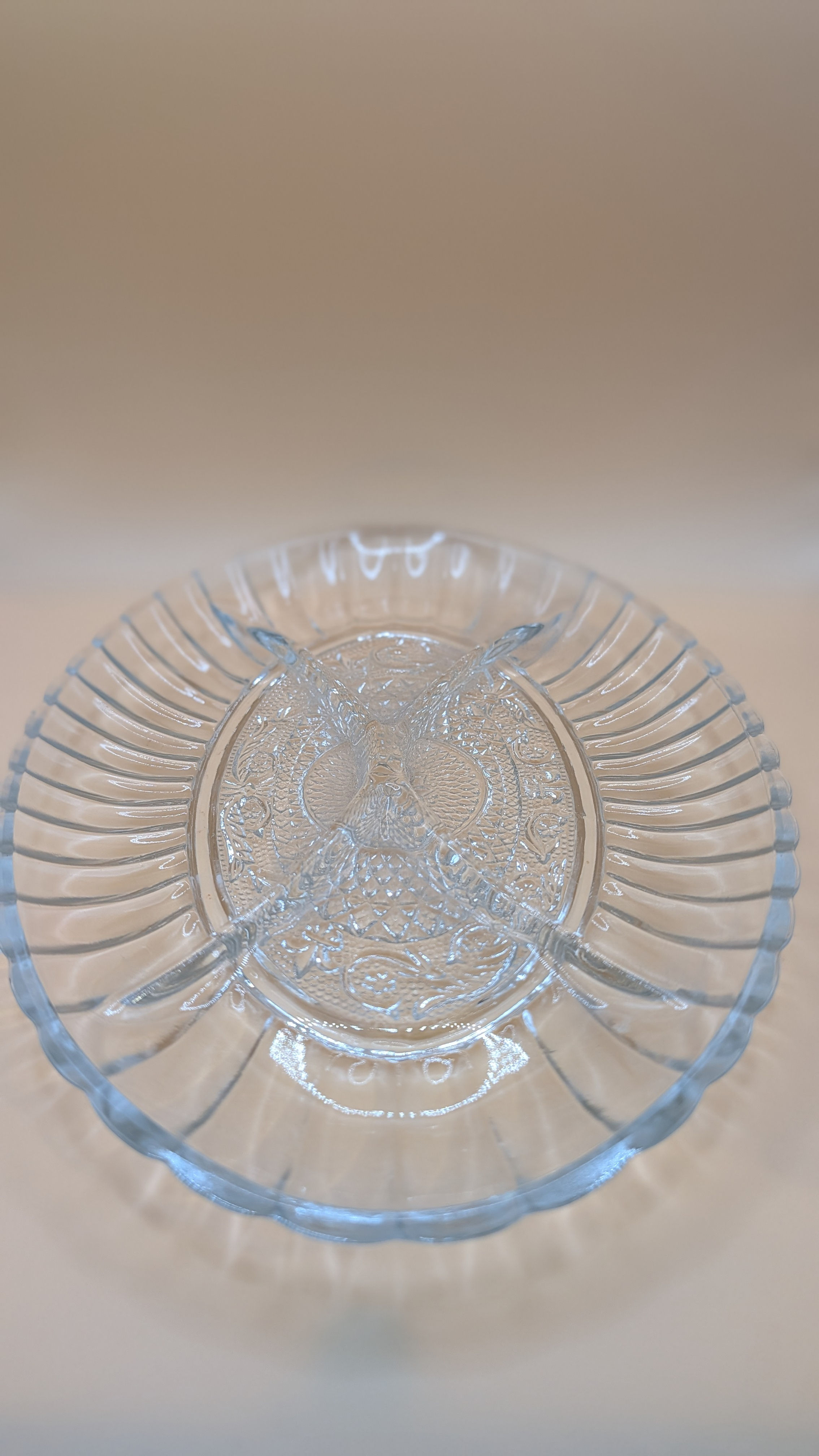 Plat de service oval