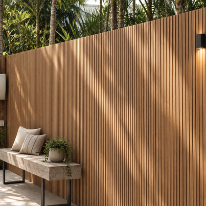 Bungalow pool area