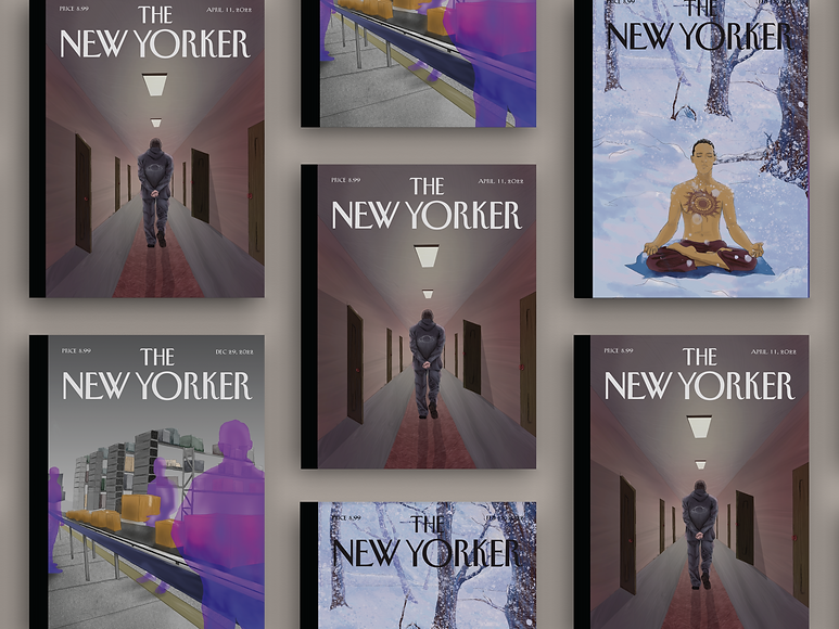 Free Top View Grid Cover Magazine Mockup.png