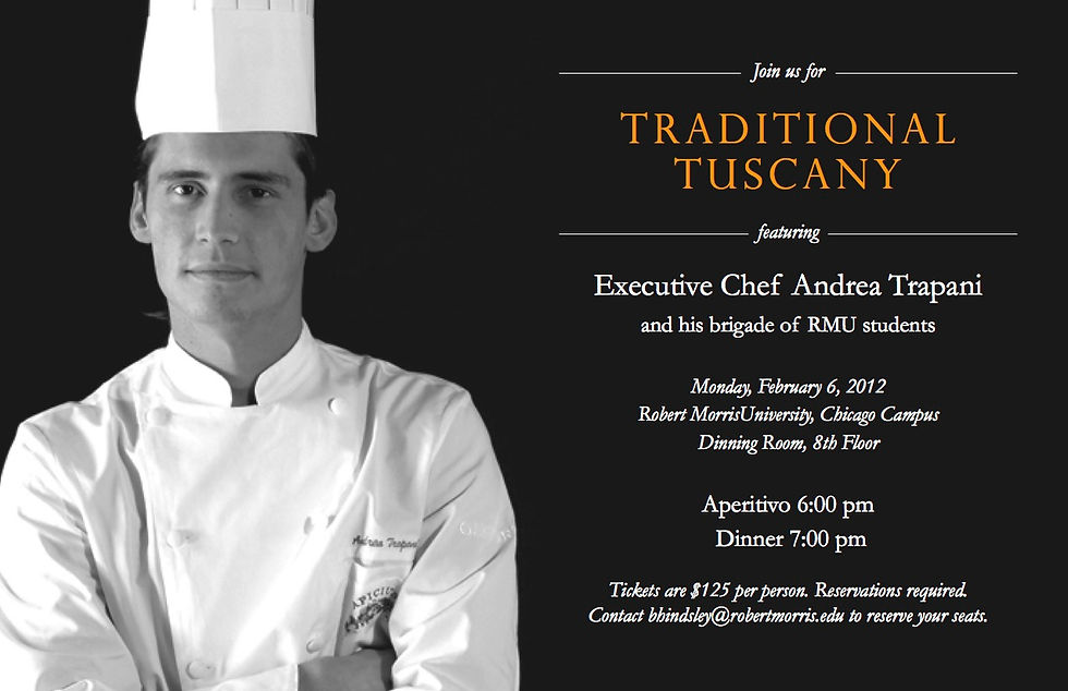 Traditional Tuscany Event 1 Invite