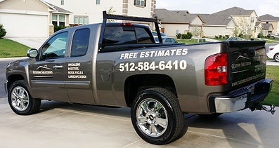 Custom Solutions Construction Fleet Truck