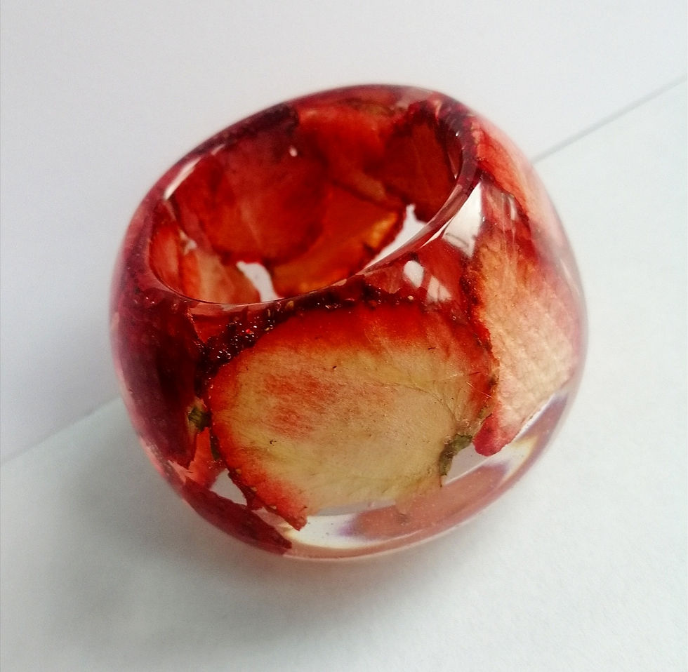 Thumbnail: Strawberry tea light holder 