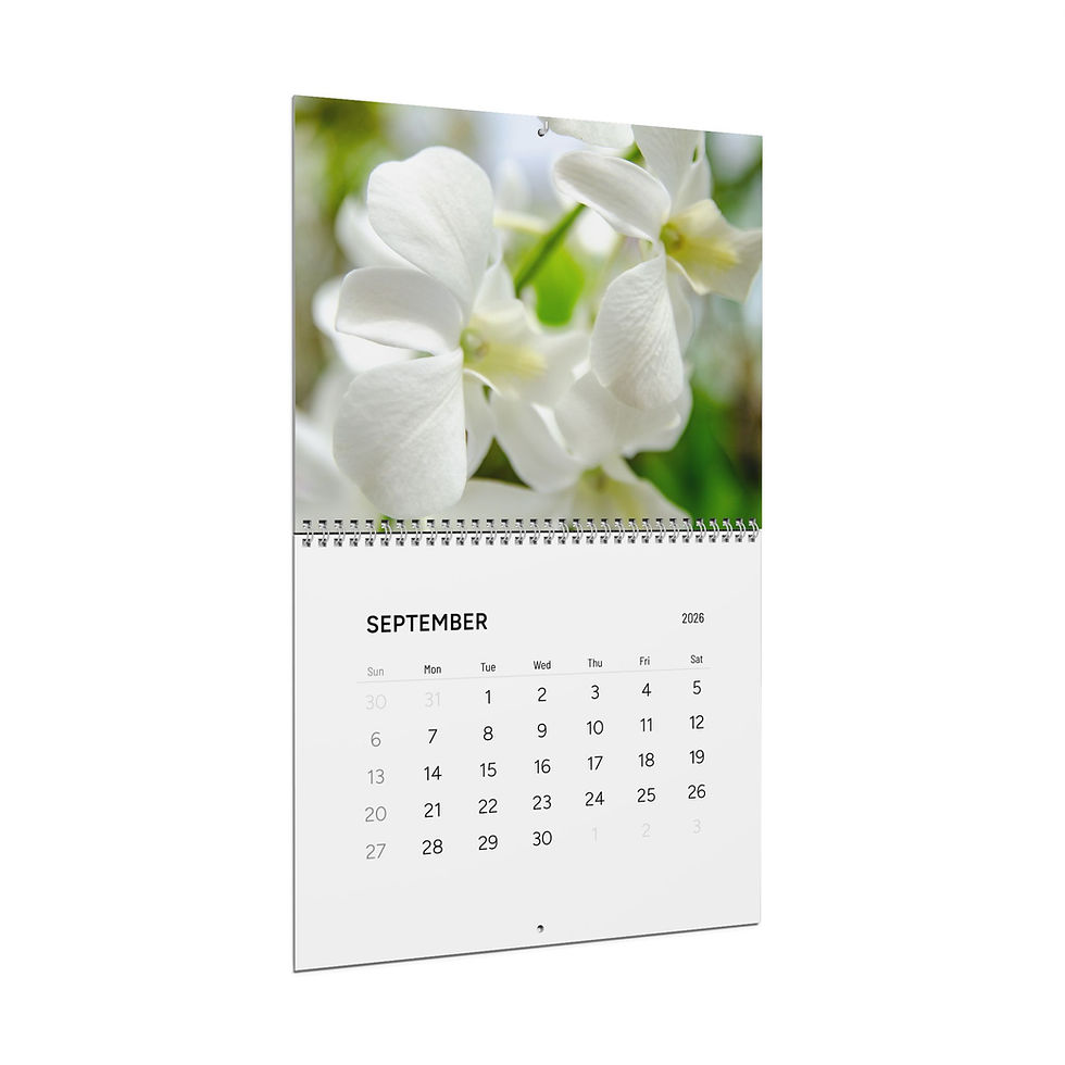Thumbnail: "Floral Beauty" 2026 Wall Calendar