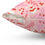 Thumbnail: "Pink Christmas" Spun Polyester Square Pillow