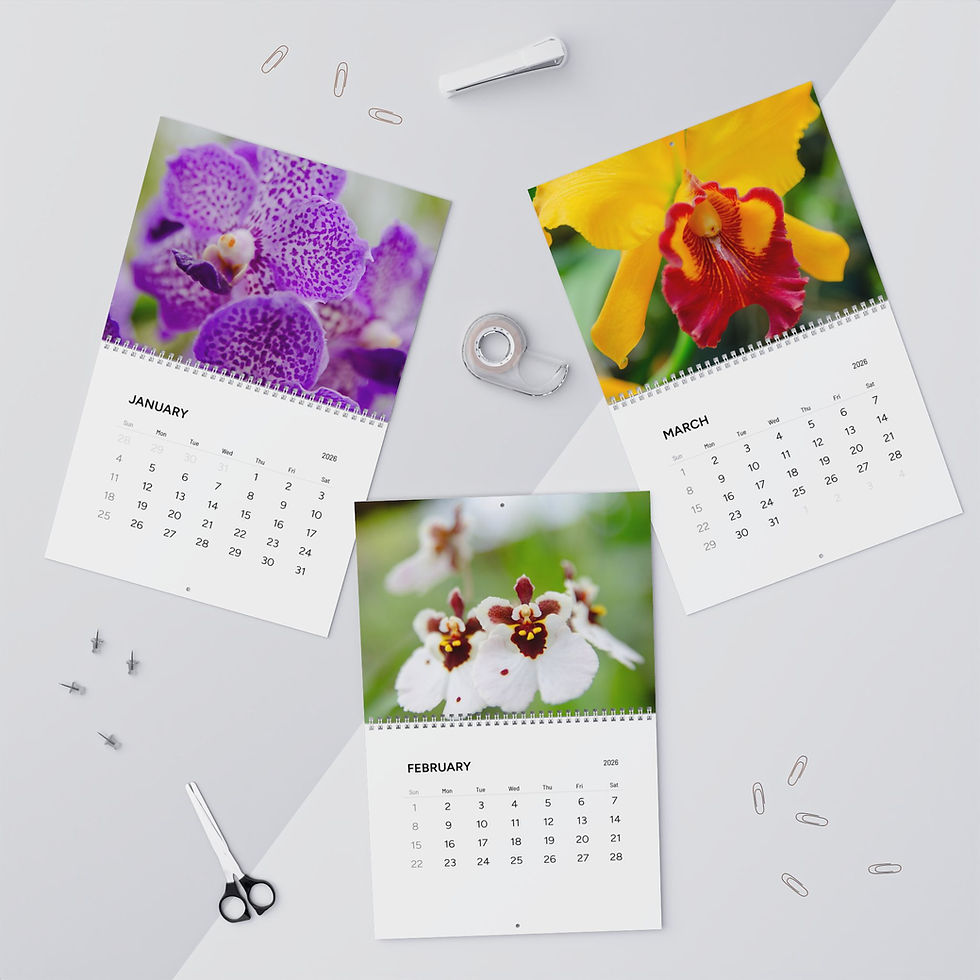 Thumbnail: "Floral Beauty" 2026 Wall Calendar